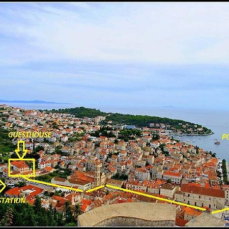 Guest House Zaninovic Хвар Екстер'єр фото