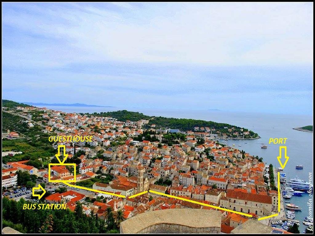 Guest House Zaninovic Хвар Екстер'єр фото